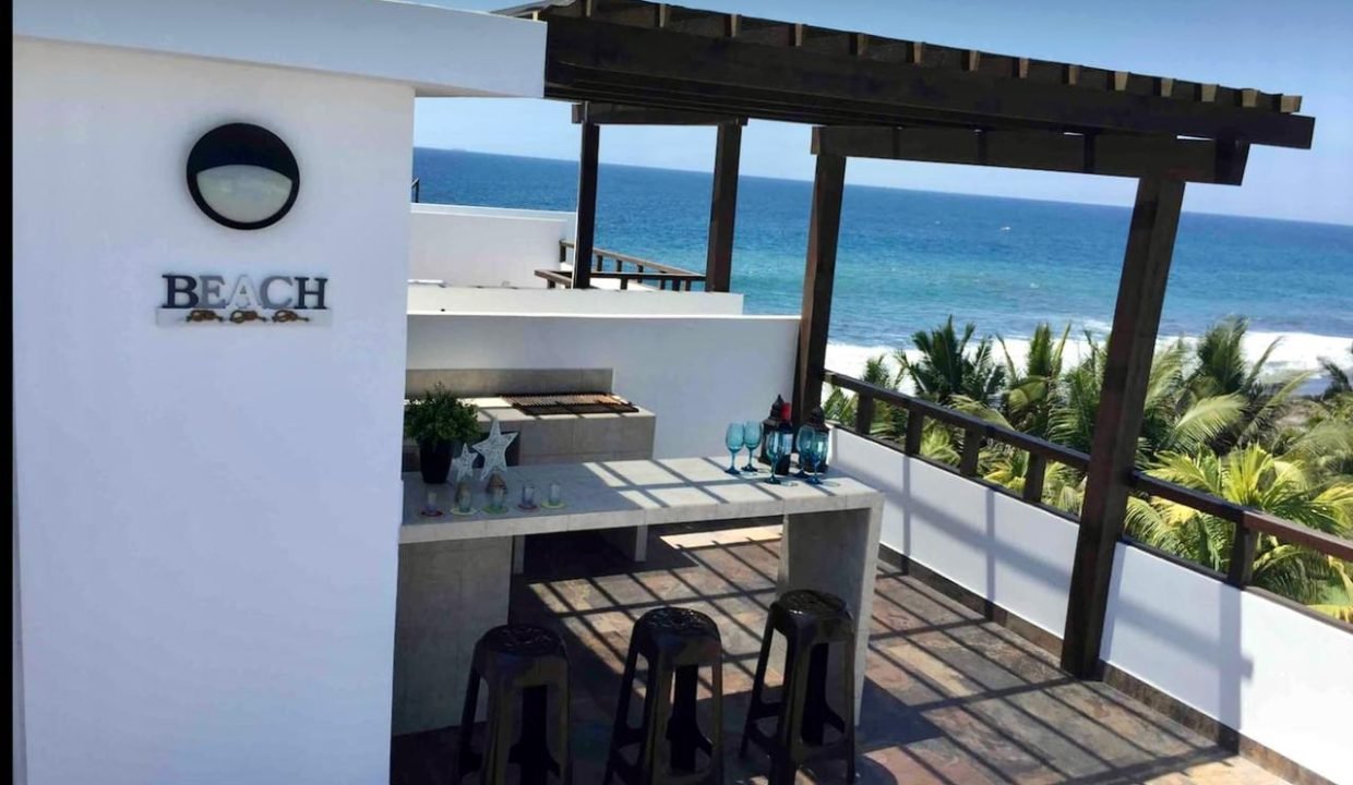 Penthouse De Con Vista Al Mar Y A La Piscina (4)