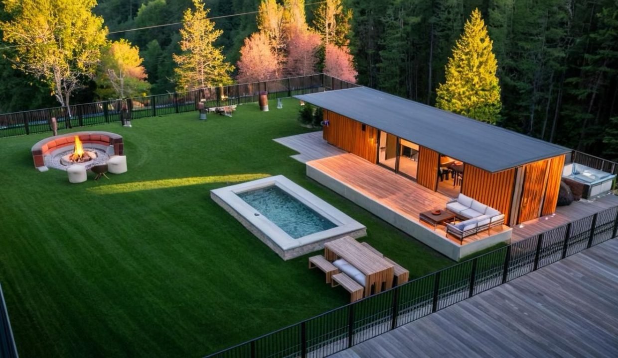 EcoVilla Laguna El Pino Frente a laguna Piscina privada (8)