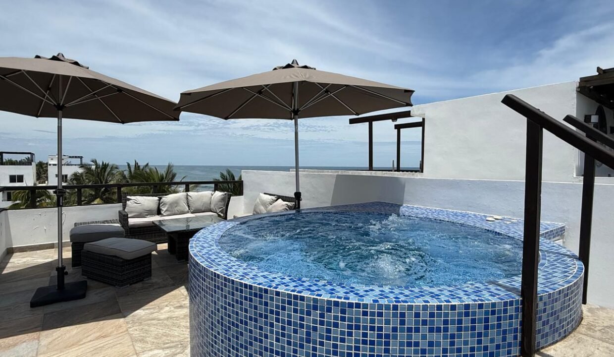 Penthouse en El Muelle Linda Vista al Mar Jacuzzi Privado2 (6)