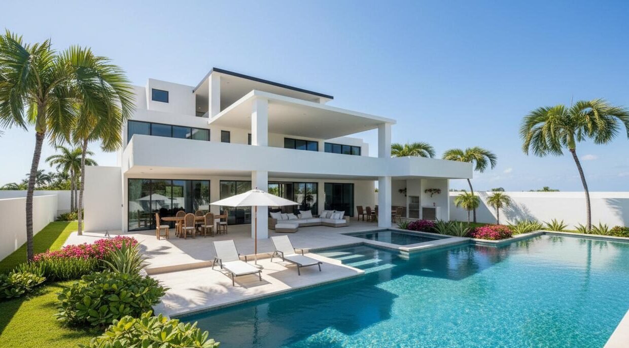 Casa en Brisas de Juan Gaviota Amplia Piscina con Jacuzzi (2)