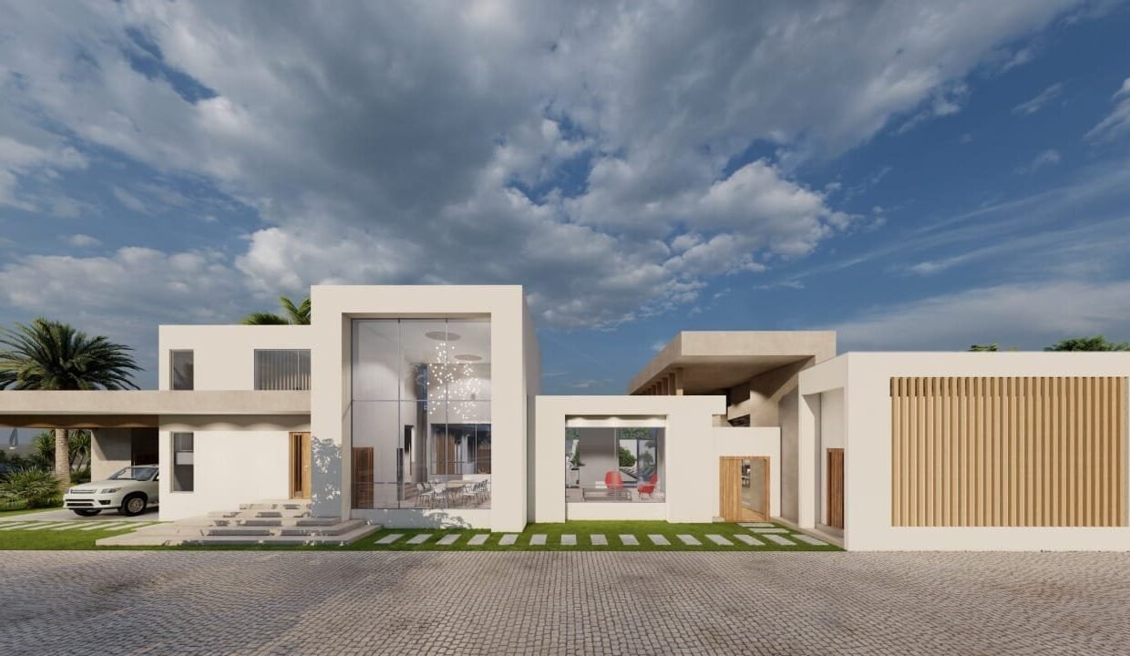 Casa en construcción en condominio privado — Monterrico, km 145.8 8